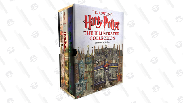 Harry Potter: The Illustrated Collection (Books 1-3 Boxed Set) | $54 | Amazon